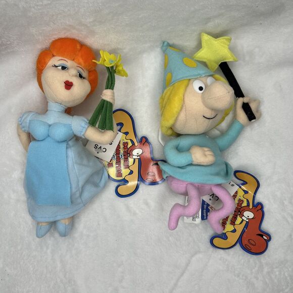 Rocky & Bullwinkle and Friends 2000 CVS COMPLETE SET of 12 Plush Dolls, Tags - Picture 8 of 15